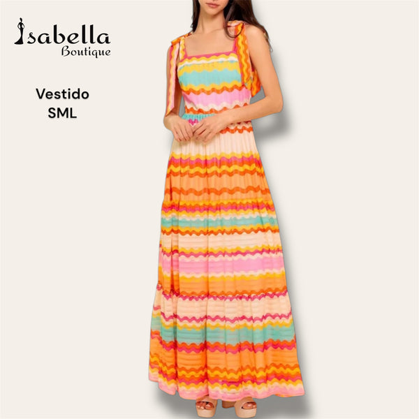Vestido maxi Kenia