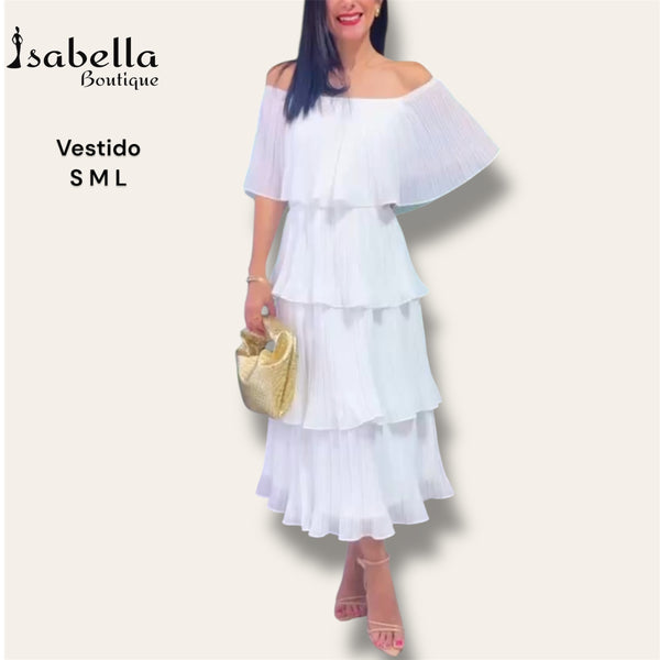 Vestido Blanco Luz