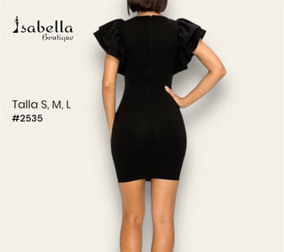 Vestido negro strech