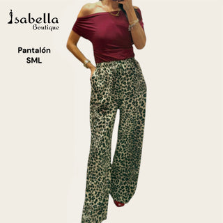 Pantalón animal print