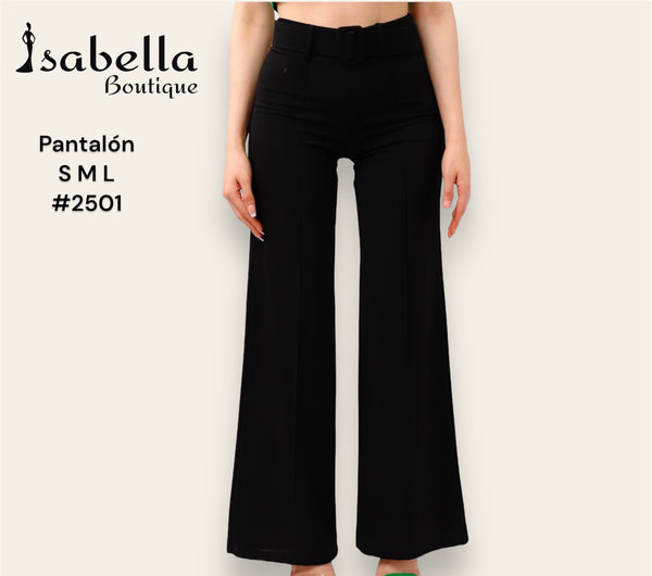 Pantalon negro strech