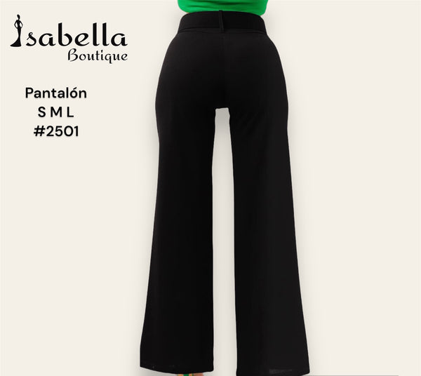 Pantalon negro strech