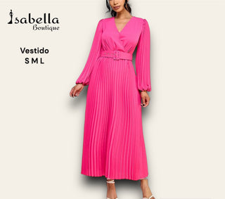 Vestido midi fiusha