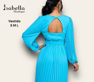 Vestido midi fiusha