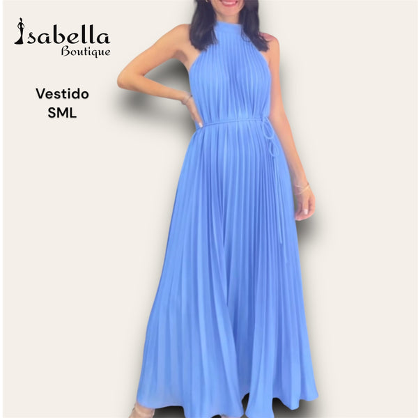 Vestido Celeste