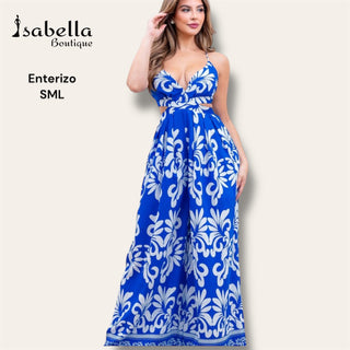 Enterizo Azul Carol