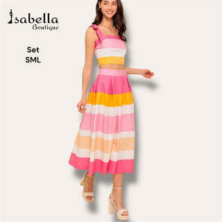 Set rayas Monica