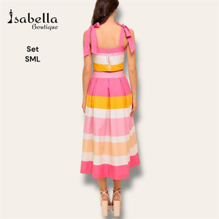 Set rayas Monica
