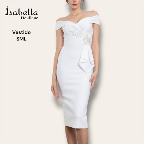Vestido blanco Julia