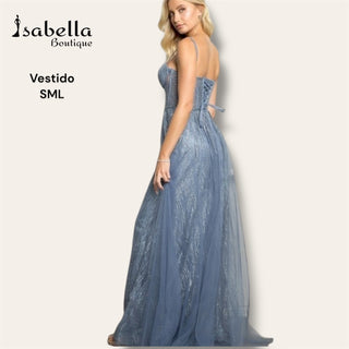 Vestido largo Marcela
