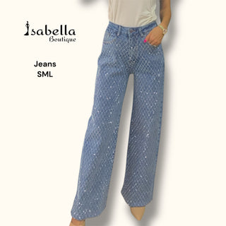 Pantalón con brillos