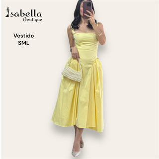Vestido amarillo Eva