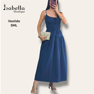 Vestido azul Lina