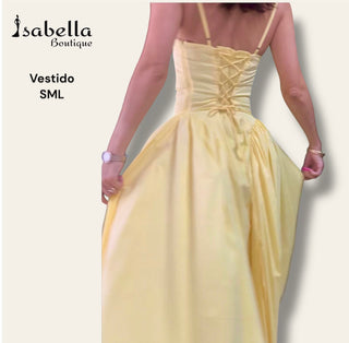 Vestido amarillo Eva