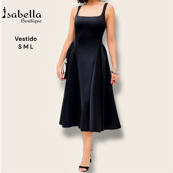 Vestido midi Monica