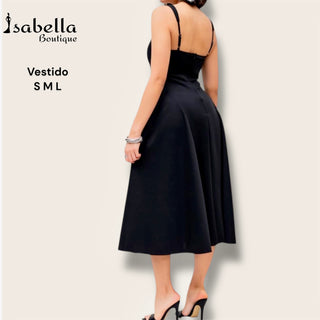 Vestido midi Monica