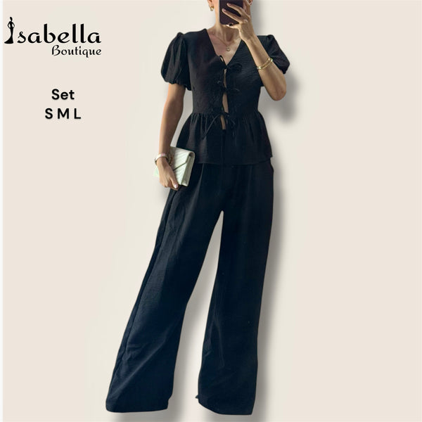 Set negro moños