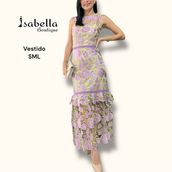 Vestido midi Lina