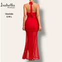 Vestido maxi rojo