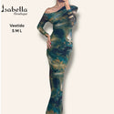 Vestido mesh verde