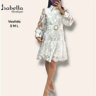 Vestido Estefania Blanco