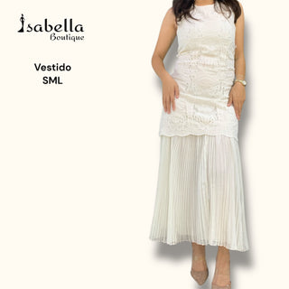 Vestido beige Natalia