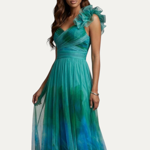 Vestido Largo Esmeralda