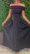 Vestido negro Alba