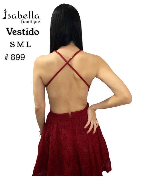 Vestido vino